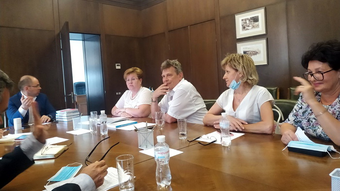 Фото до новини «Зустріч Міністра охорони здоров’я України з Президентом та членами правління Асоціації неонатологів України»